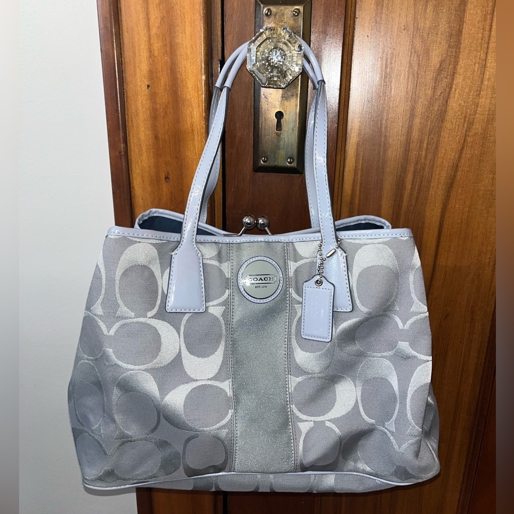 Coach Signature Satchel Bag